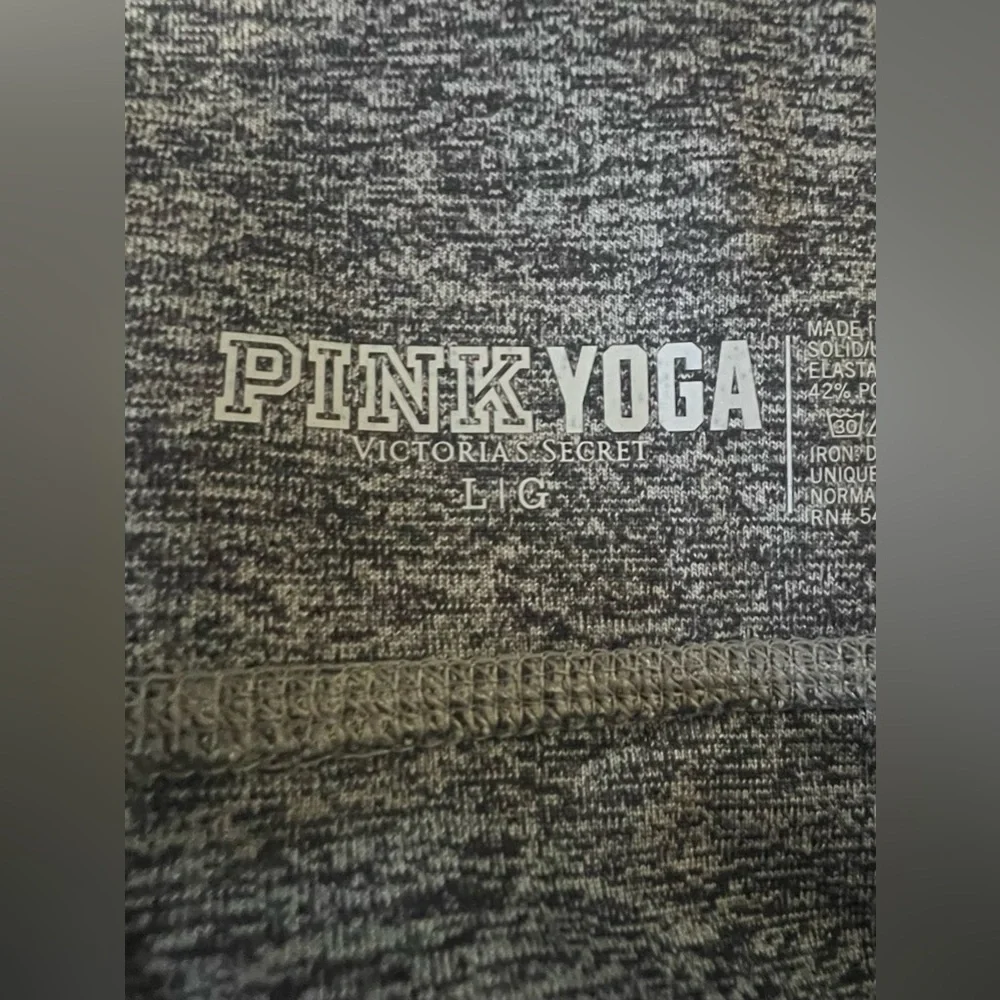 PINK Victoria's Secret Ultimate Yoga High Waist Cropped Leggings Workout Gym Run